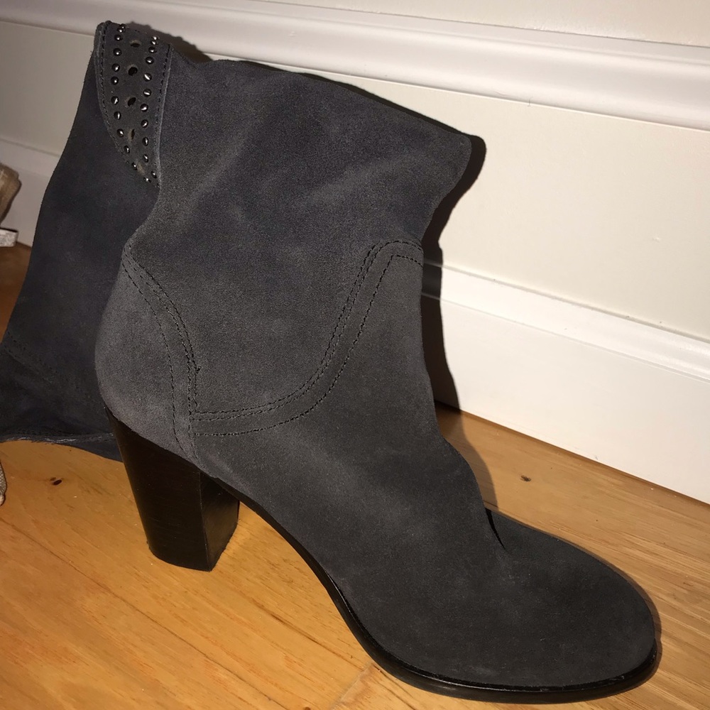 Apepazza Edvige dark grey suede knee high boots